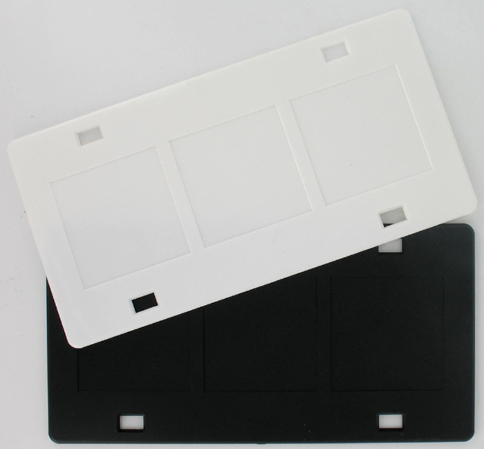 Back Ground Plates - White & Black Back Ground Plates - White & Black